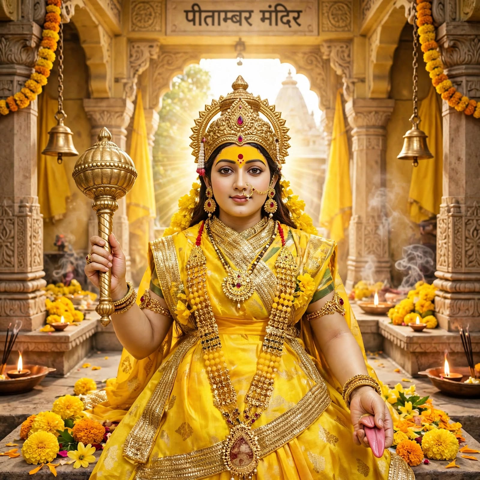 माँ बगलामुखी (पीताम्बरा)