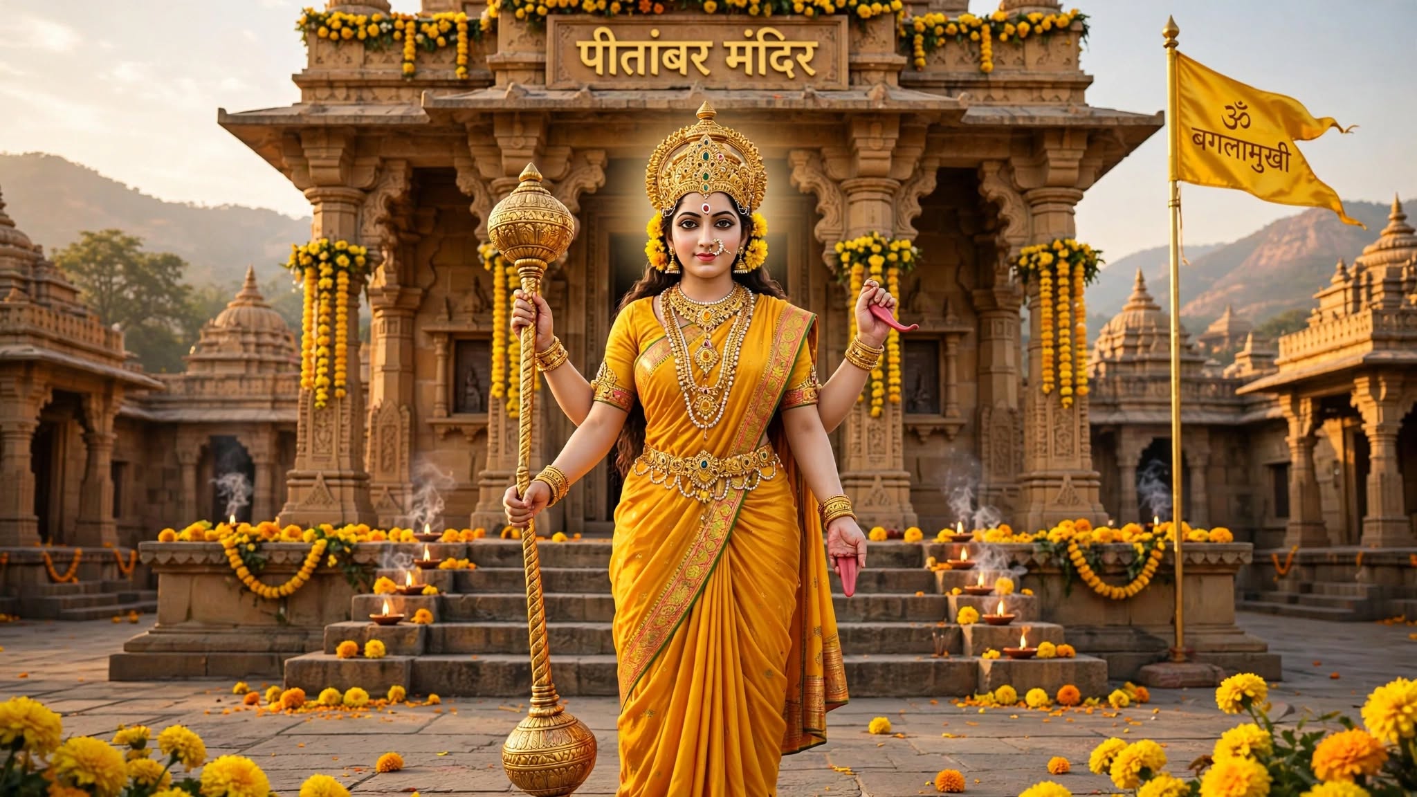 माँ बगलामुखी (पीताम्बरा)