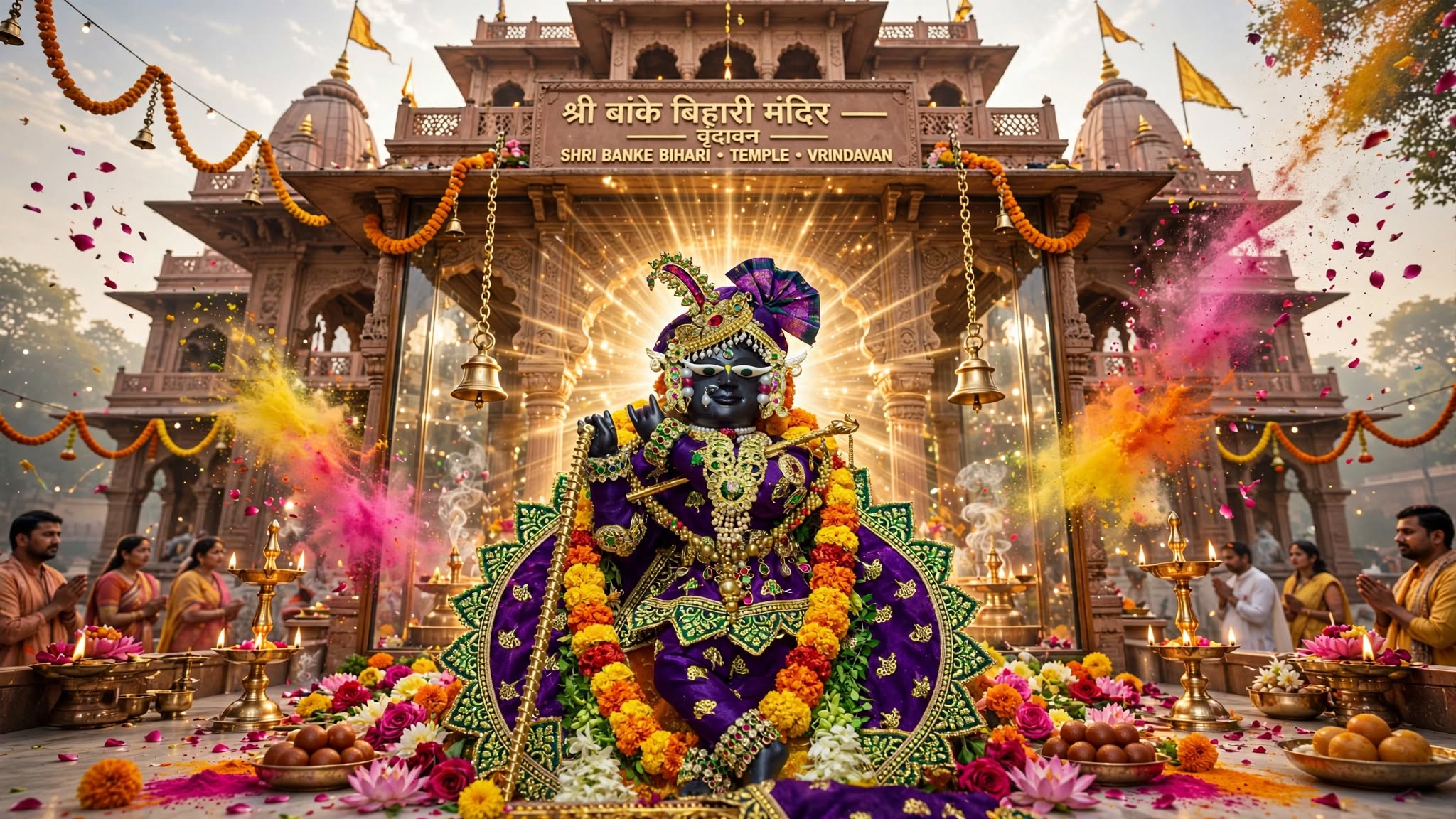 श्री बांके बिहारी मंदिर (वृंदावन)