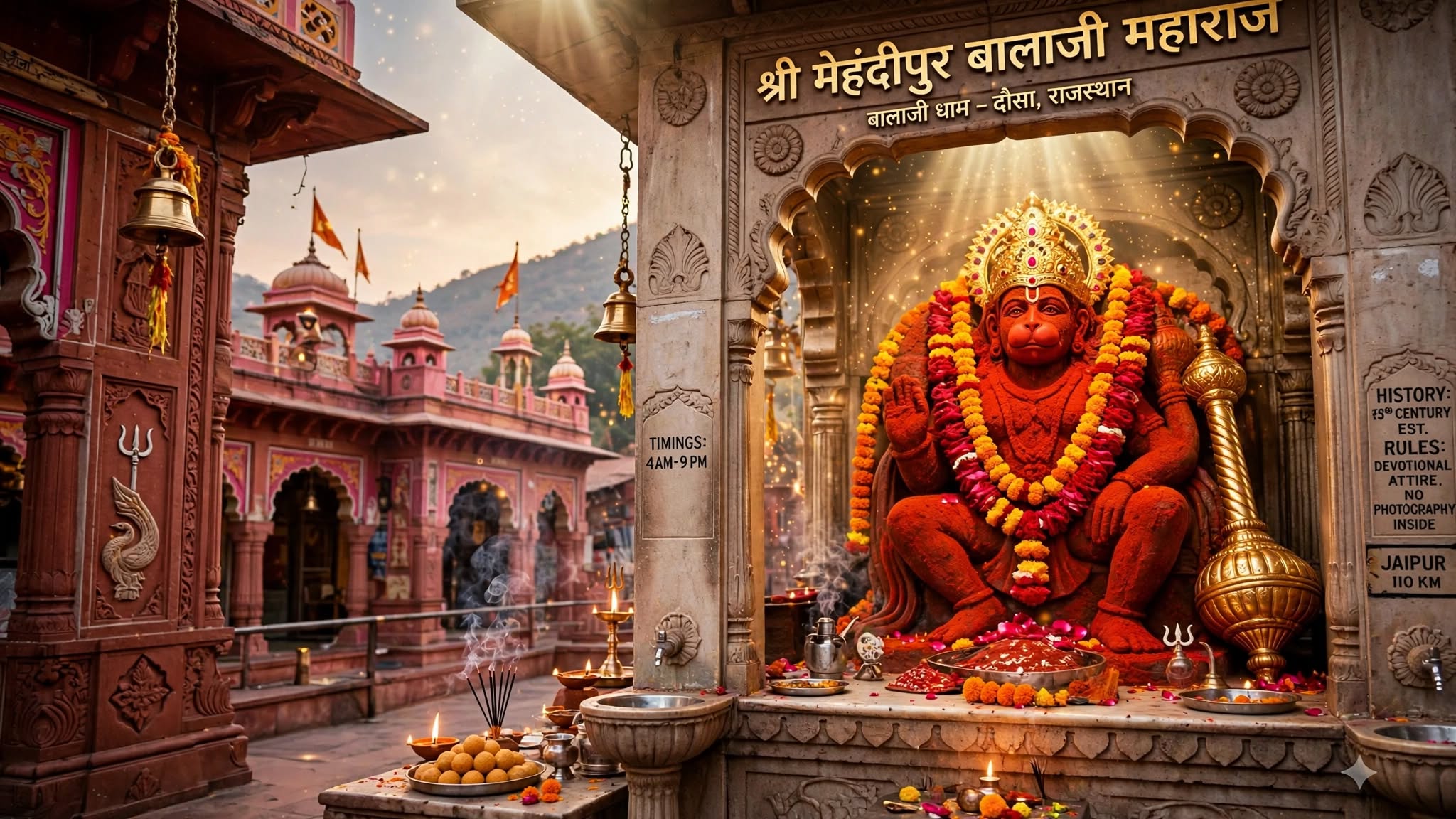 श्री मेंहदीपुर बालाजी मंदिर